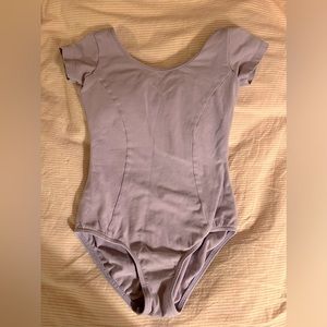 Mirella Cap Sleeve Leotard Lavender